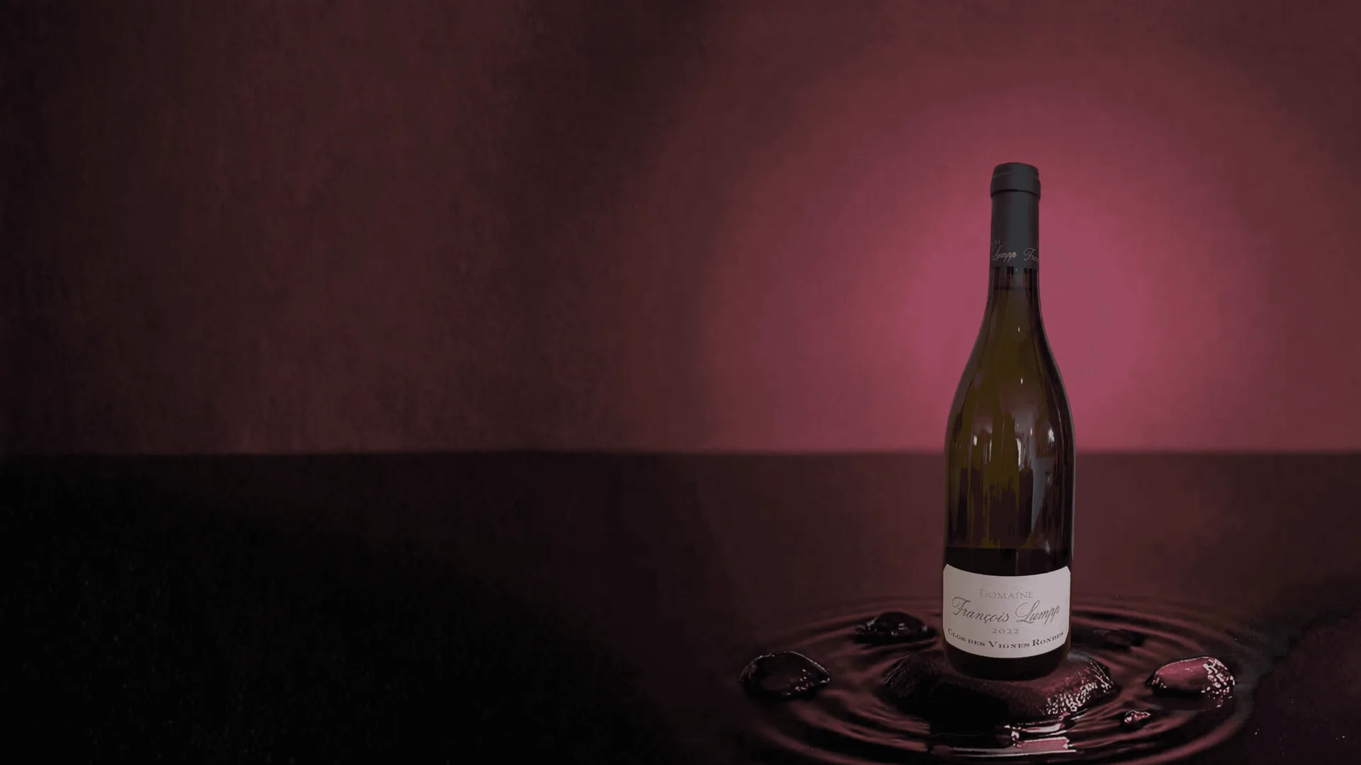 Bouteille de vin La Vie en Rouge